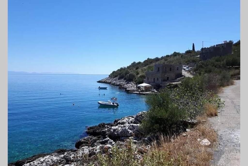 Villa Lagkadaki Sea View Argilia Kültér fotó