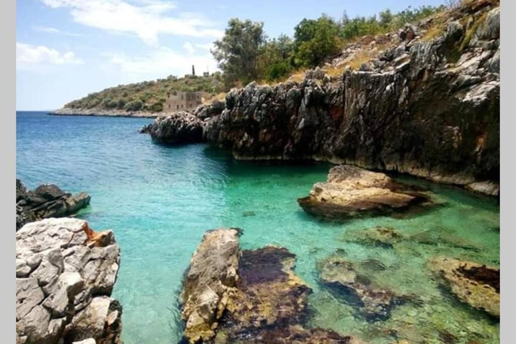 Villa Lagkadaki Sea View Argilia Kültér fotó