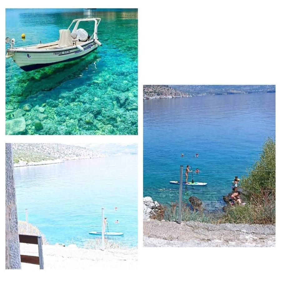 Villa Lagkadaki Sea View Argilia Kültér fotó