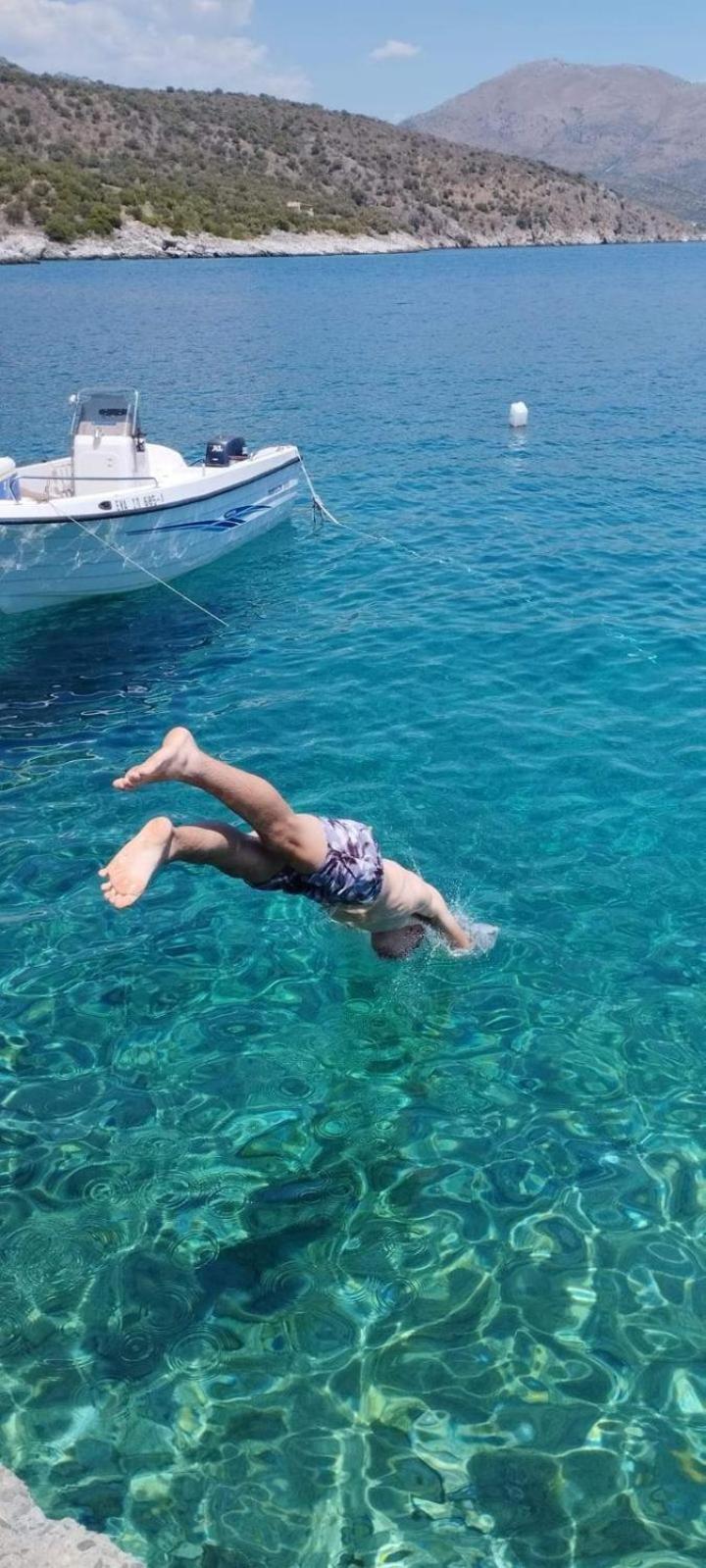 Villa Lagkadaki Sea View Argilia Kültér fotó