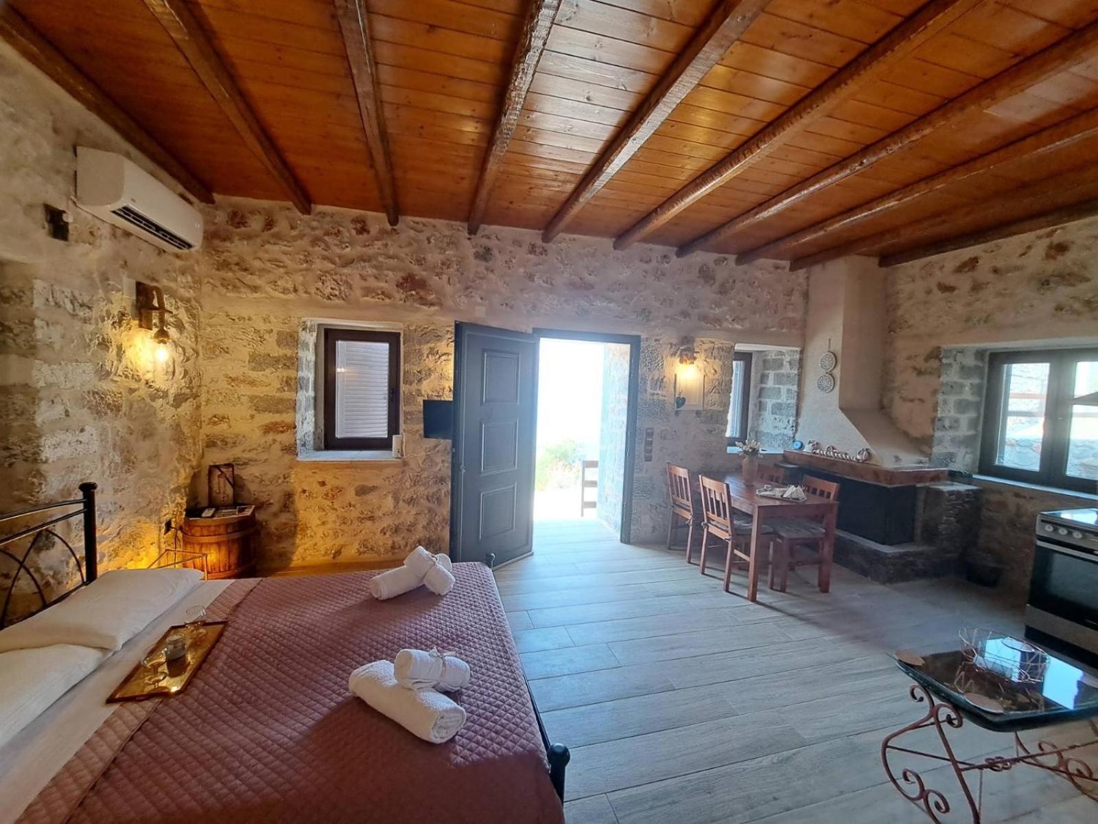 Villa Lagkadaki Sea View Argilia Szoba fotó